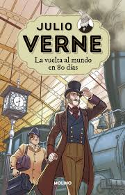 Portada de La vuelta al mundo en 80 días 