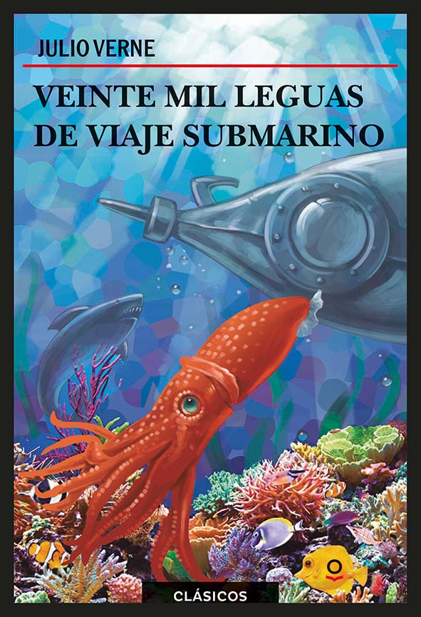 Portada de Veinte mil leguas de viaje submarino 