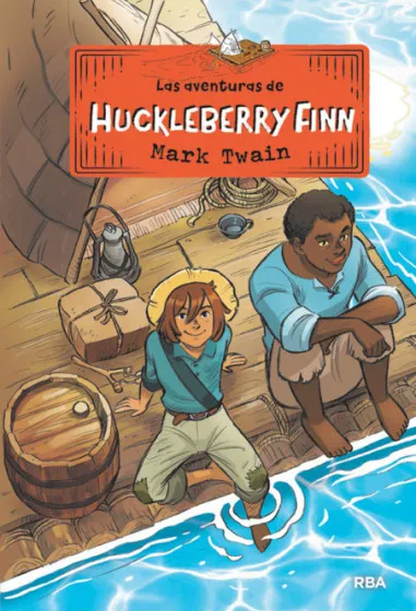 Portada de Las aventuras de Huckleberry Finn 