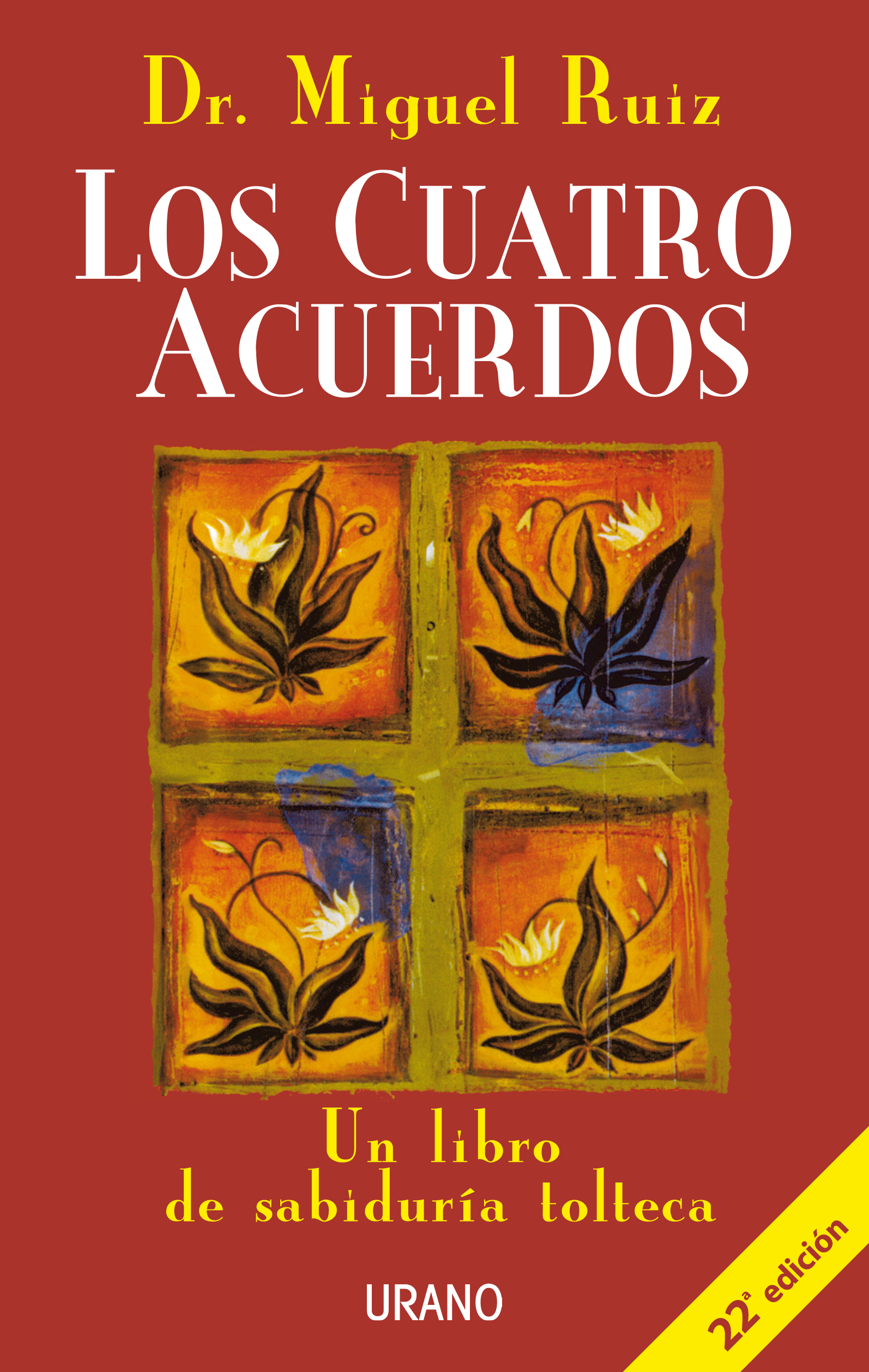 Portada de Los Cuatro Acuerdos 